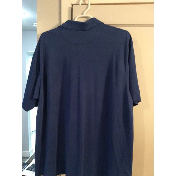 Cutter and Buck Blue Size 3XT Mens Polo Short Sleeve - Picture 2 of 3